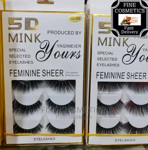 3pairs 5D MINK Special Selected Eyelashes for Professionals