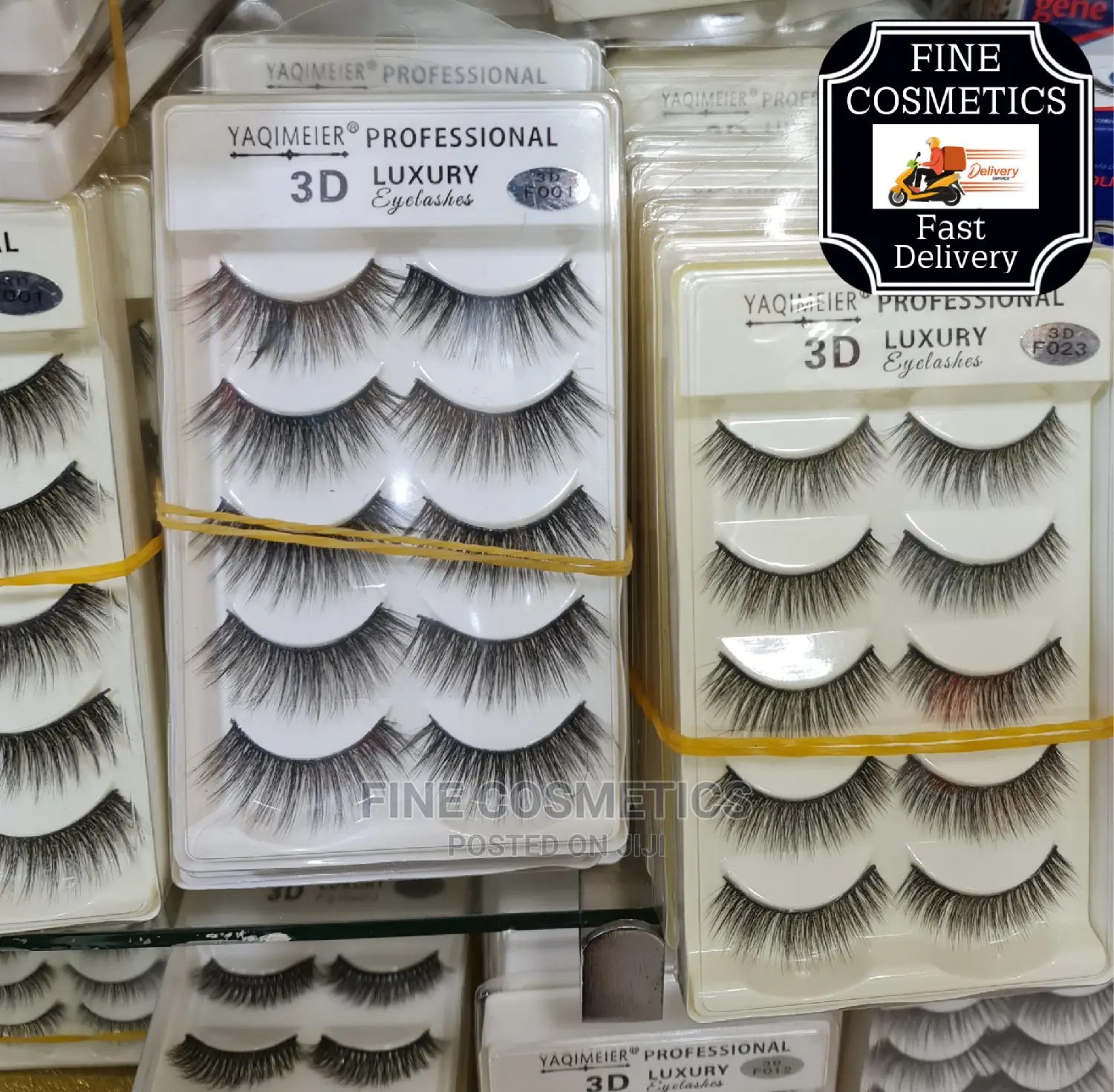 5pairs Professional Luxury 3D False Eyelashes