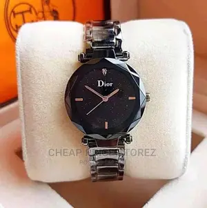 Lady Dior Watch Black Color