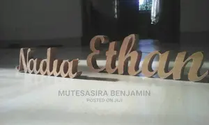 3D Interior Wooden Words Decor Art