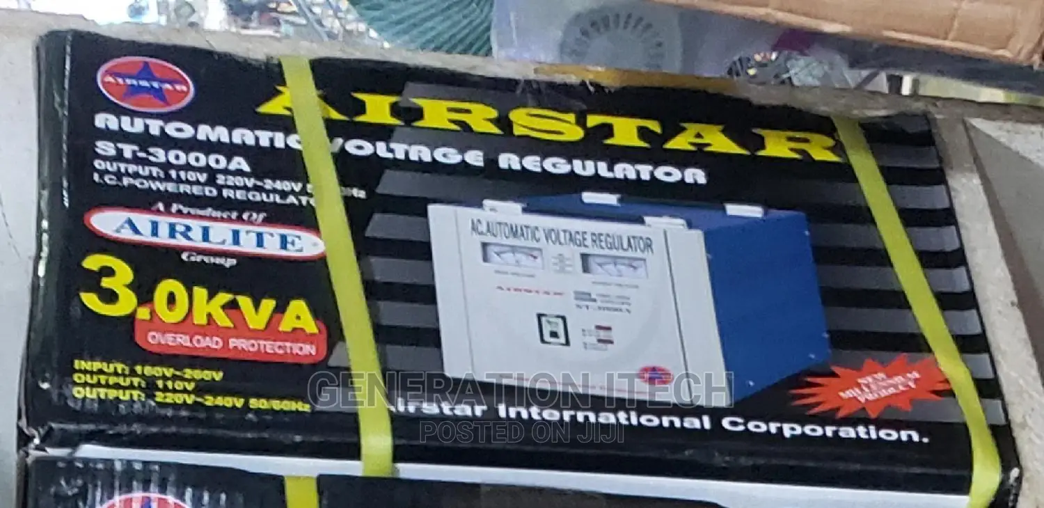 Airstar Stabilizer 3000 Watts Automatic Voltage Regulator