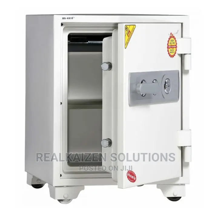 Korea Universal Refractory Fire Proof Double Lock Safe Box