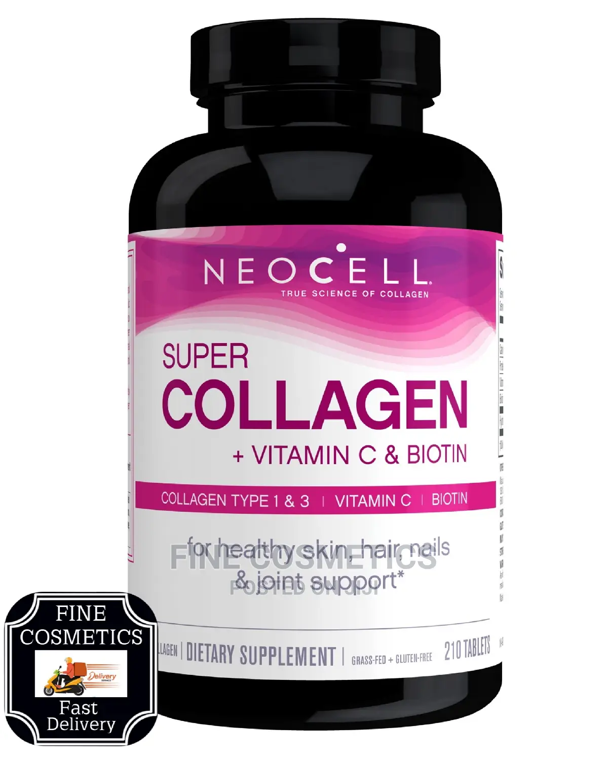 NEOCELL Super Collagen + Vitamin C and Biotin Skin Tablets