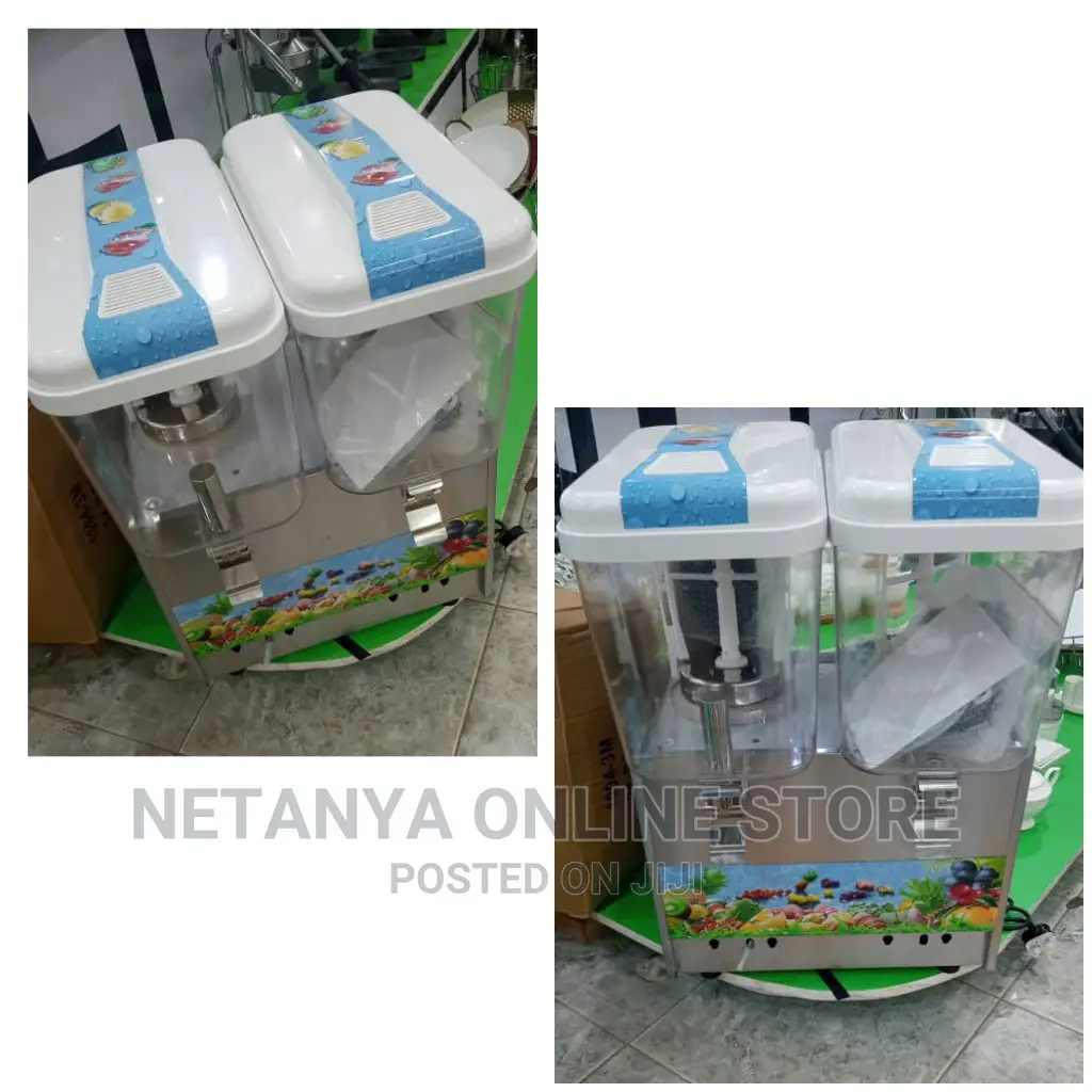 Double Juice Dispenser.