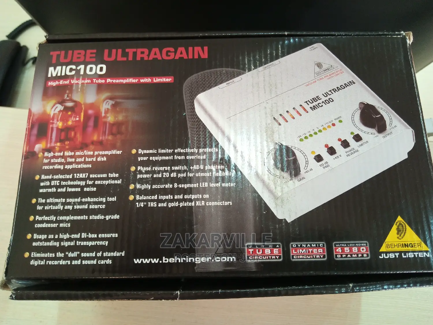 MIC100 Microphone Preamp