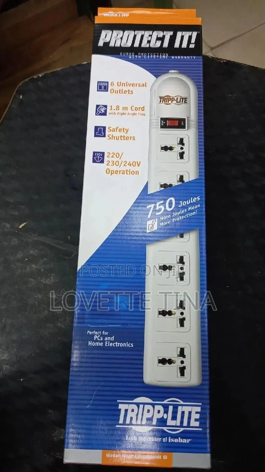Power Extensions 6port Surge Protector