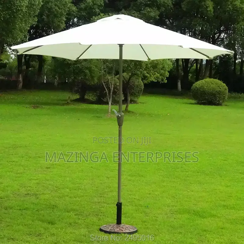 2.7 Meter Automatic Restaurant And Bar Base Umbrella