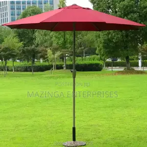2.7 Meter Automatic Restaurant And Bar Base Umbrella