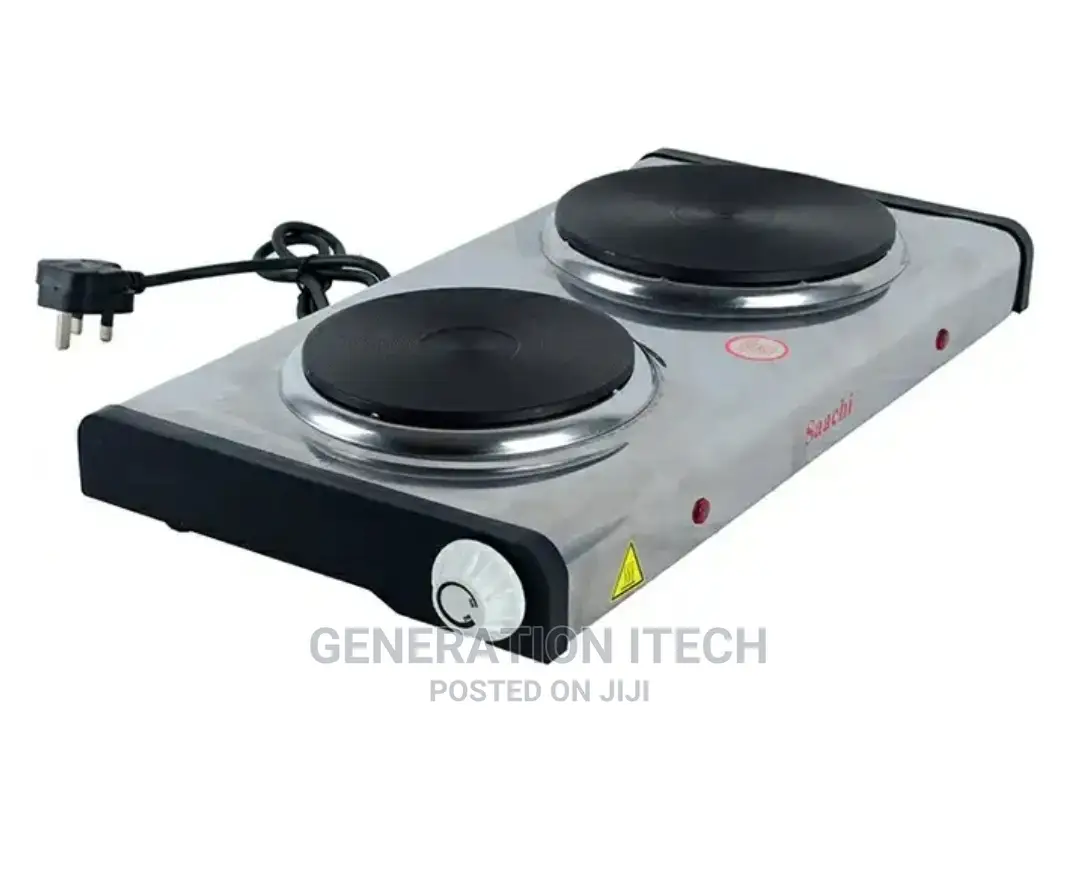 Saachi Hot Plate -Double Solid Burner