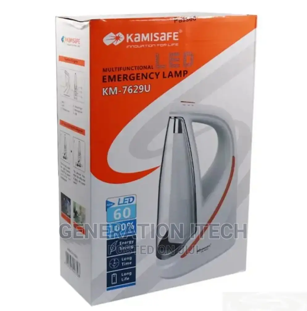 Recheable Emergency Lamp- Kamisafe Brand -Multifunctional