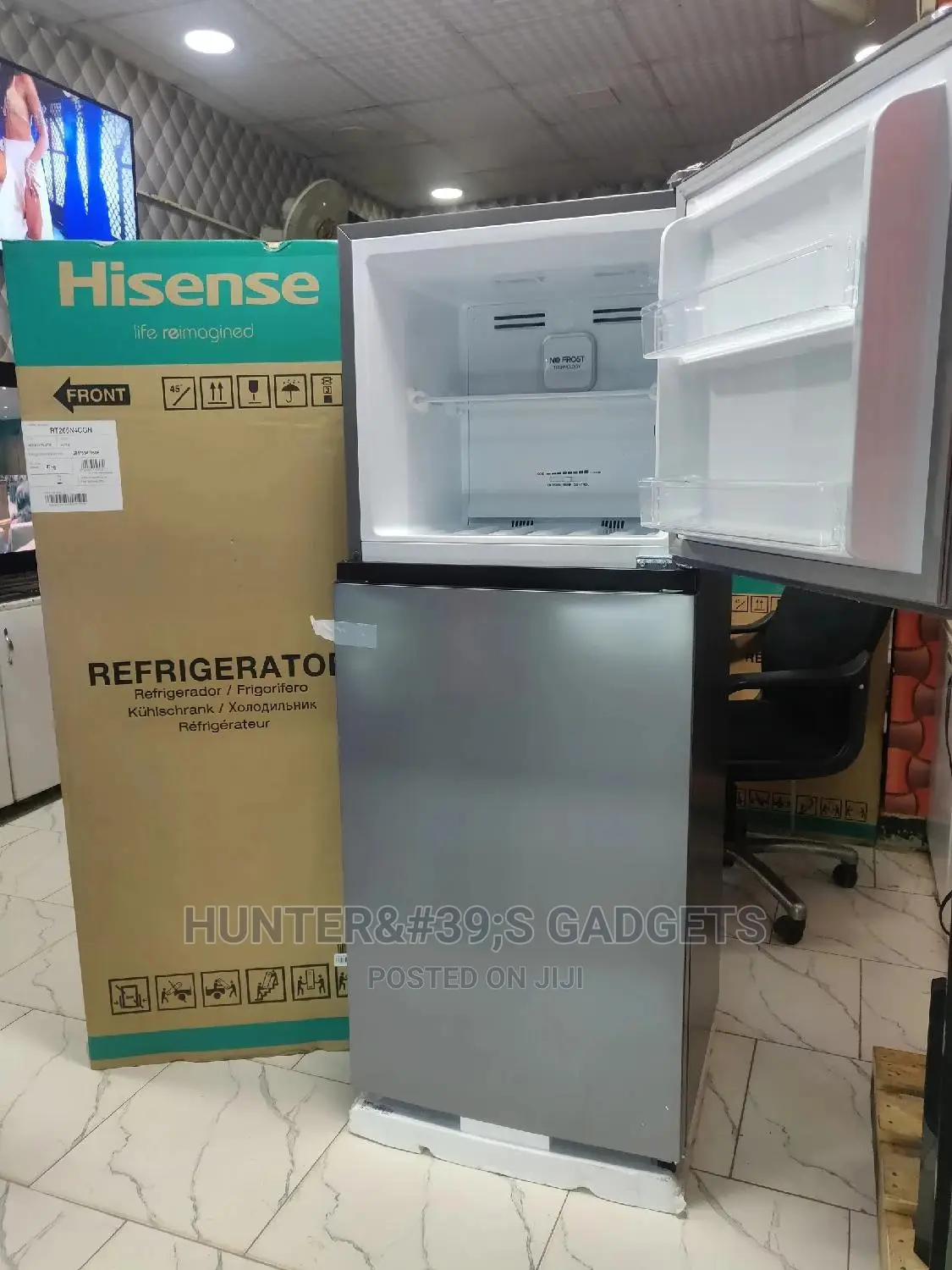 Hisense Double Door Fridge 170litres New Model 2021 Model