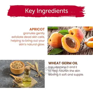 HIMALAYA Gentle Exfoliating Apricot Scrub to Remove DEADCELL