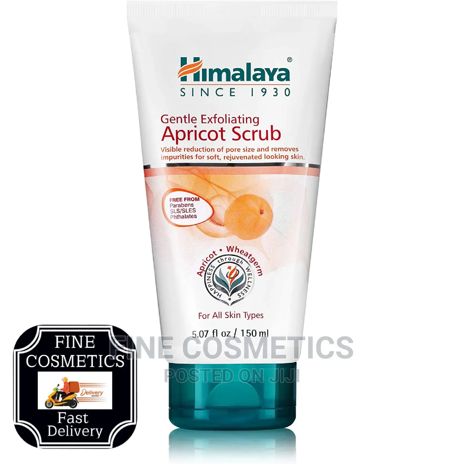 HIMALAYA Gentle Exfoliating Apricot Scrub to Remove DEADCELL