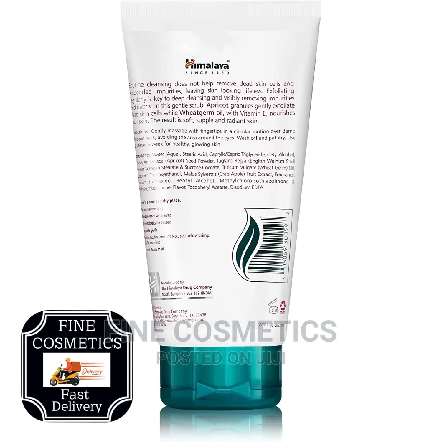 HIMALAYA Gentle Exfoliating Apricot Scrub to Remove DEADCELL
