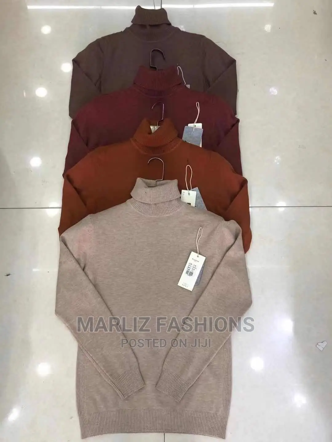 Pull Necks and Sleeveless Sweaters for Men