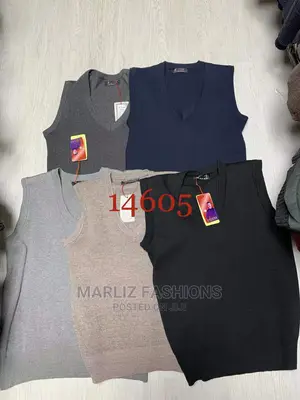 Pull Necks and Sleeveless Sweaters for Men