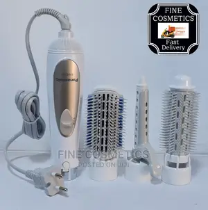 NEW Electric Combs 4-In-1 Hair Straightening Stlyler Kit