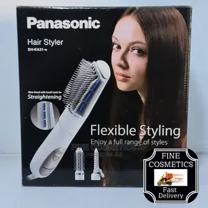 NEW Electric Combs 4-In-1 Hair Straightening Stlyler Kit