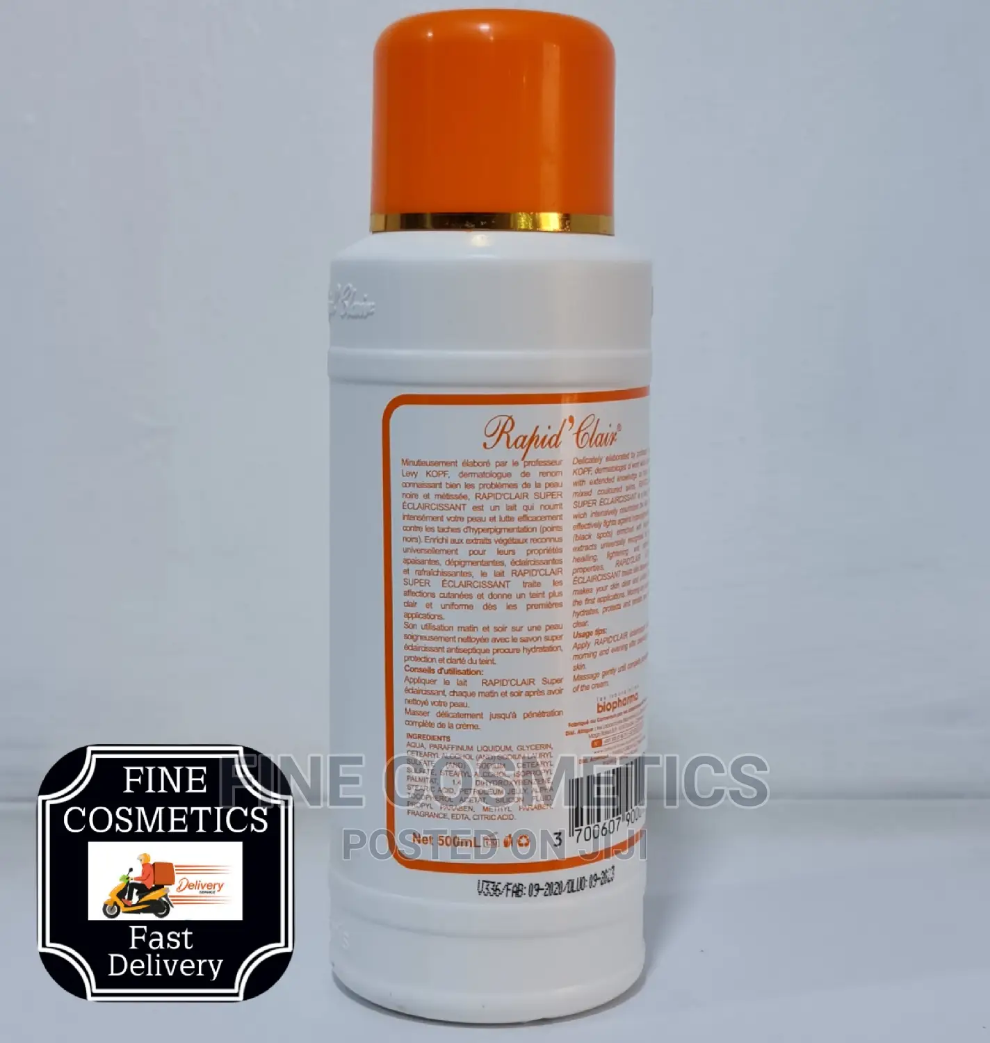 RAPID CLAIR Super Eclaircissant Absolute Whitening Lotion.