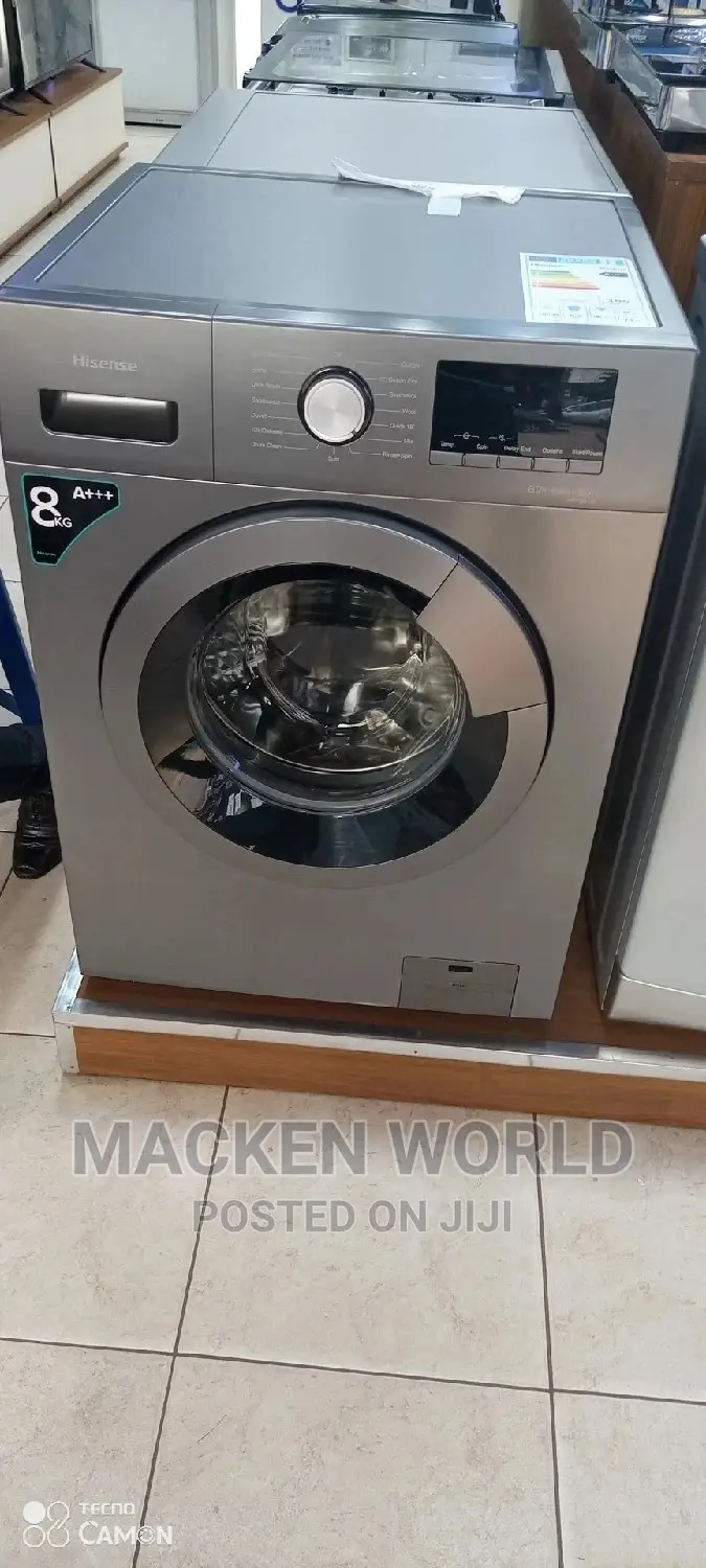 8kgs Hisense FRONT LOADER Washing Machine