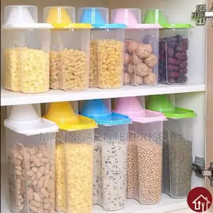 Cereal Storage Containers and Dispenser