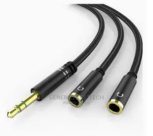 3.5 Mm Headphone Jack Splitter -aux Audio Jack Splitter.