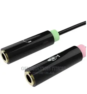 3.5mm Jack to Headphone and Microphone Y Splitter