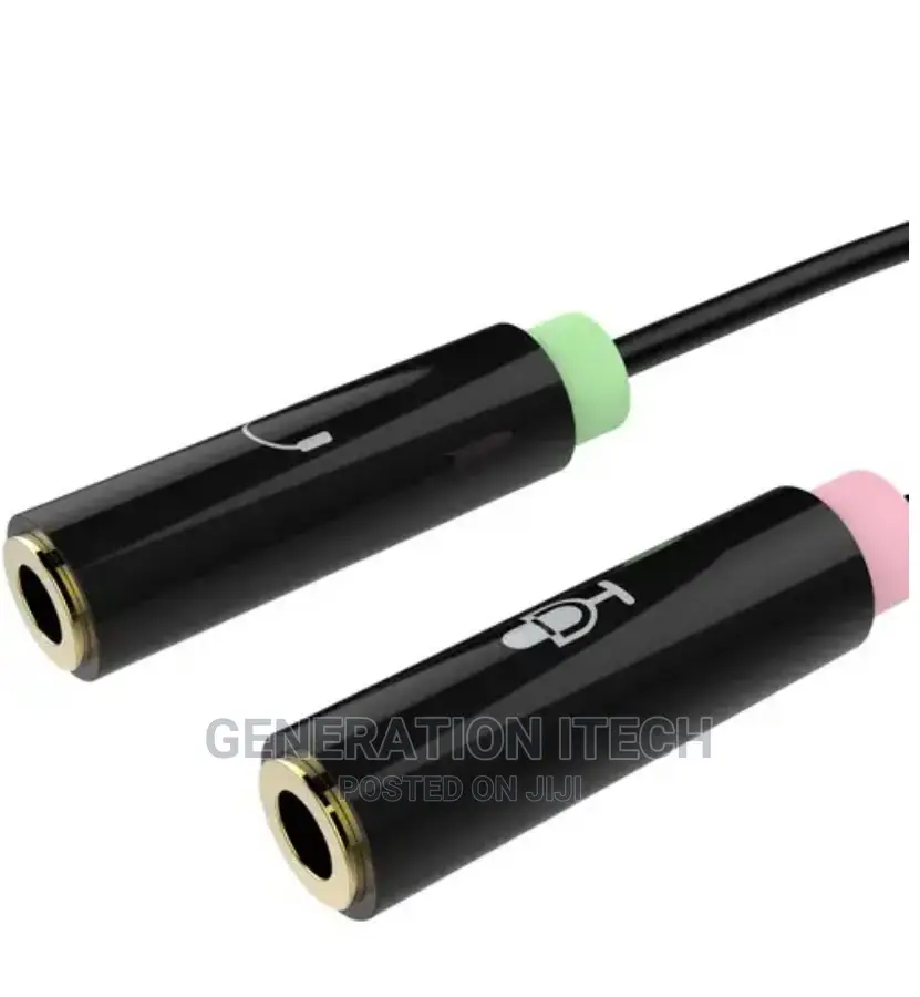 3.5mm Jack to Headphone and Microphone Y Splitter