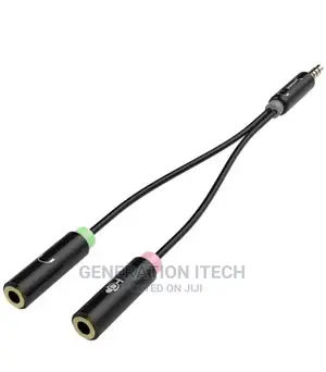 3.5mm Jack to Headphone and Microphone Y Splitter