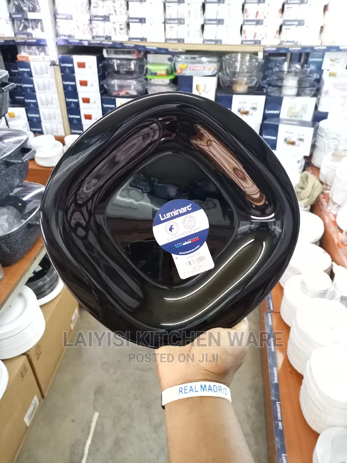 Adozen of 12 Luminac Dinner Plates