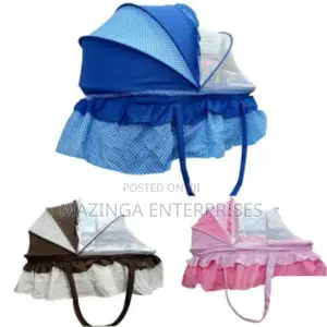 New Born Baby's Travel Folded Bed