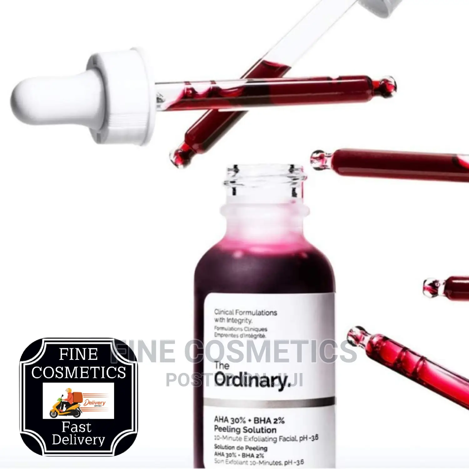 1pc the Ordinary Serum, Peeling Solution 30ml