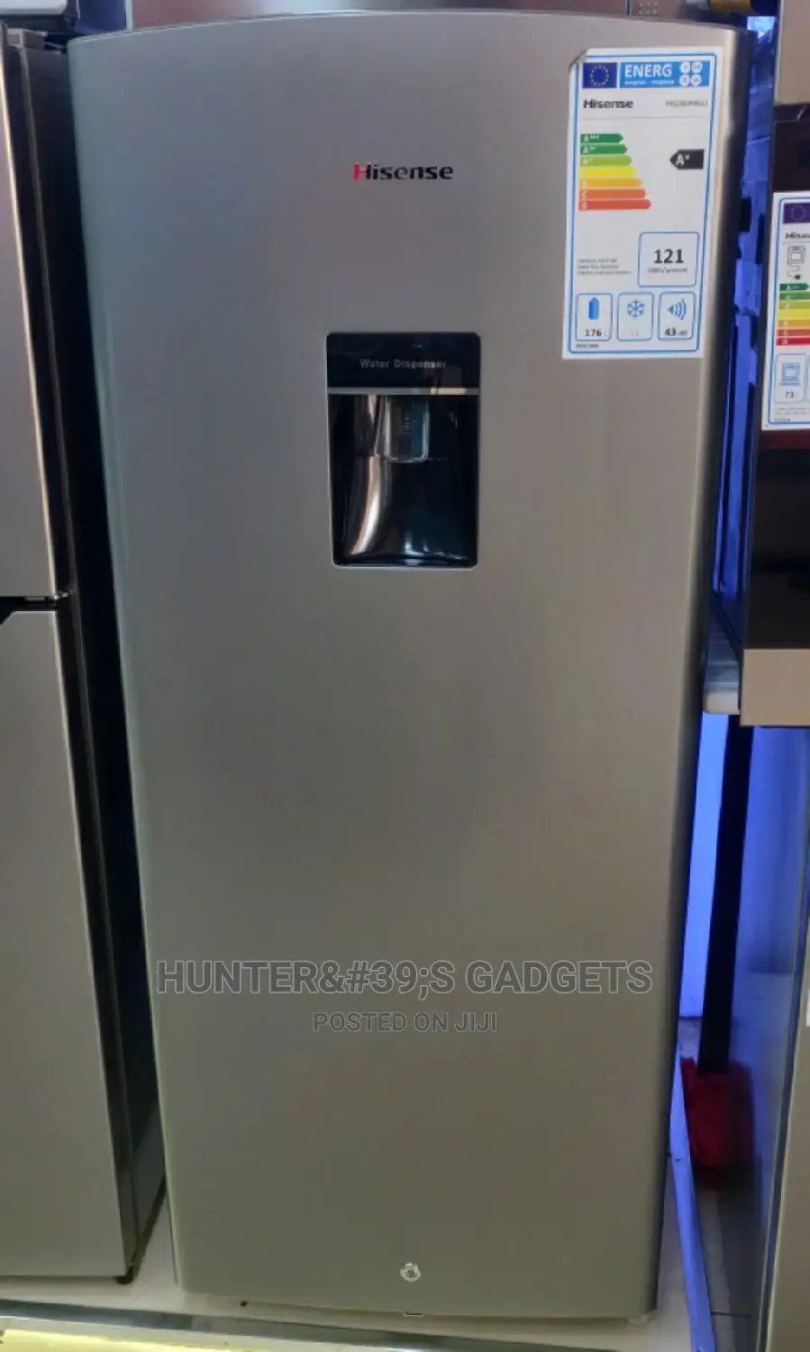 Hisense Fridge 229 Liters With Water Dispenser,Model 2021
