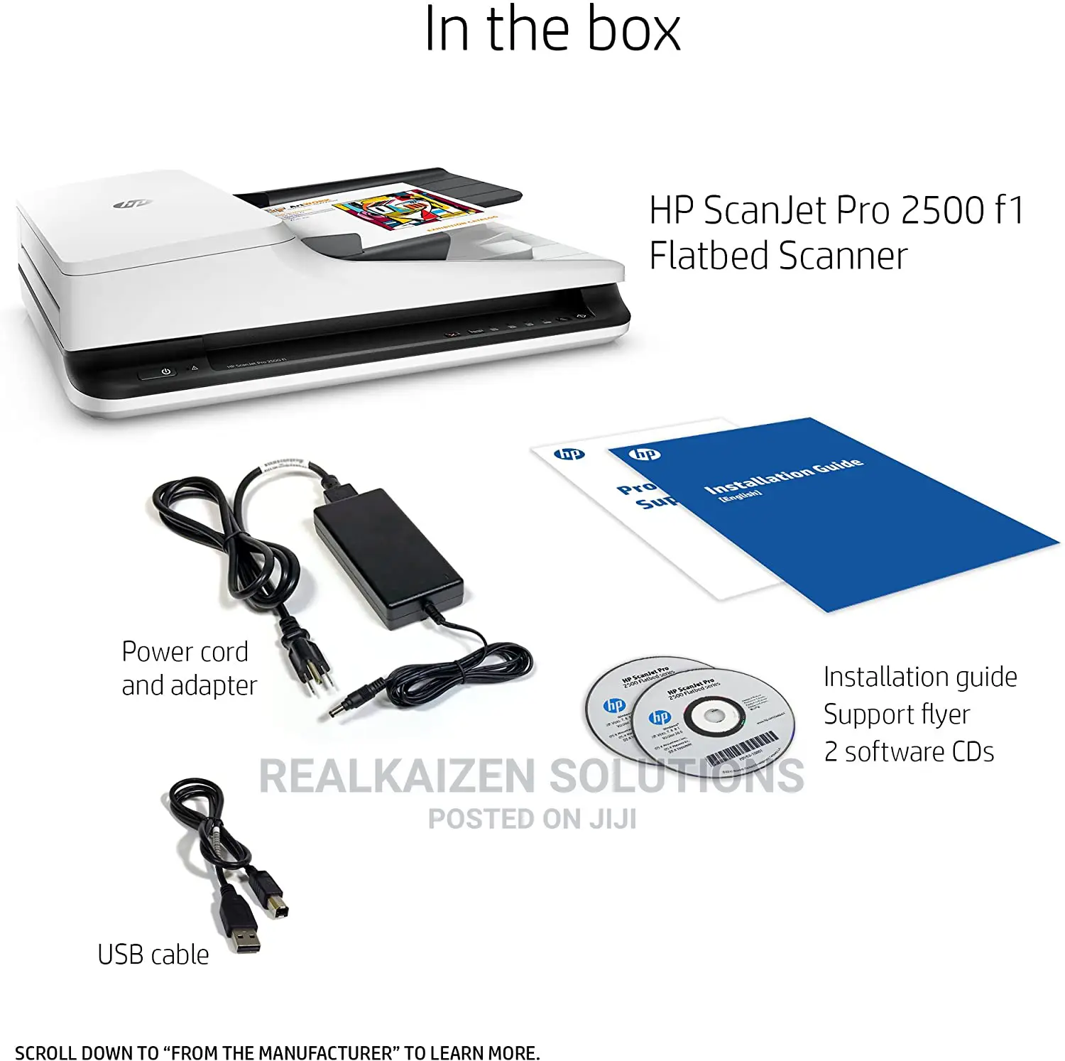 HP Scanjet Pro Flatbed Proffessional Scanner