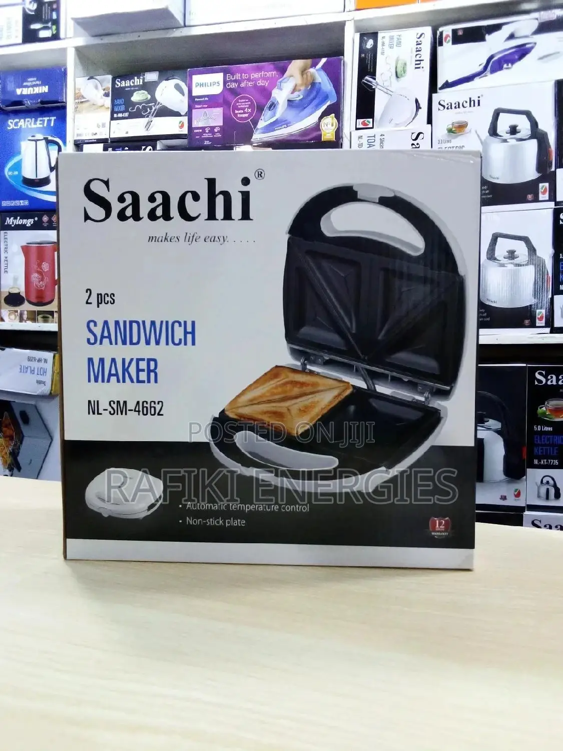 Saachi Sandwich Maker - 2 Pieces / Double Sandwich Maker
