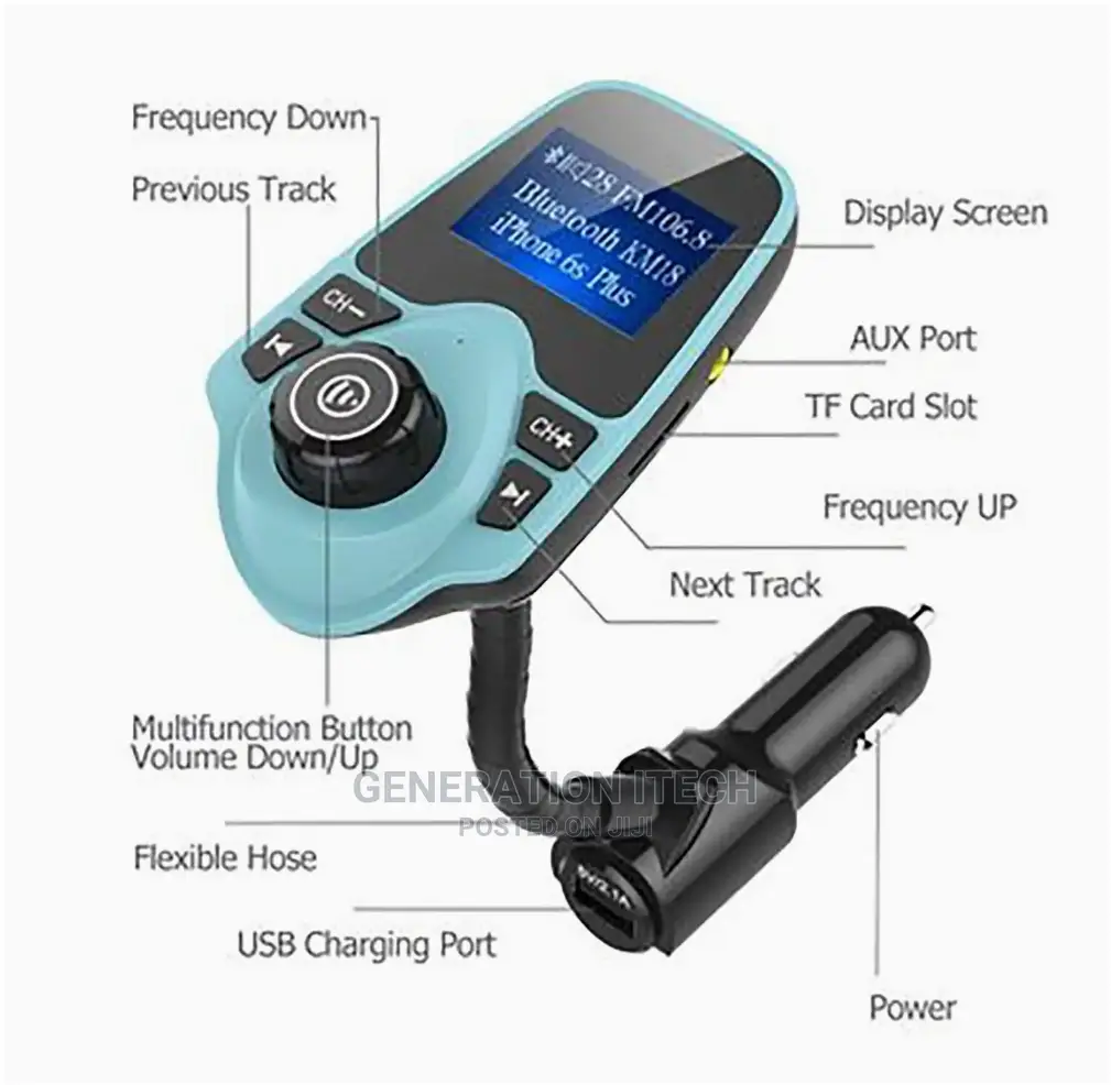 M2 Wireless Car Bluetooth Fm Transmitter