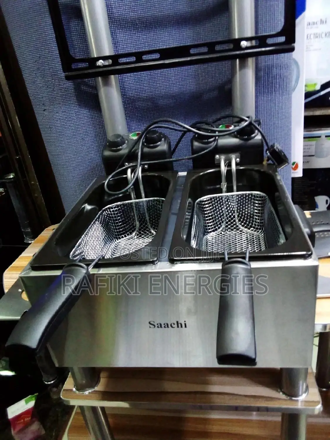 Saachi Double Deep Fryer