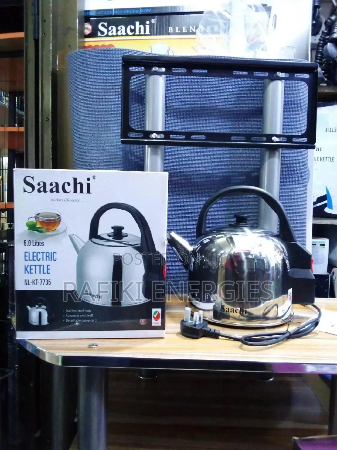 Saachi Electric Cordless Kettle - 5 Litres
