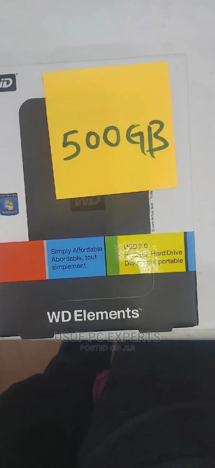 500gb External Hard Drive 100% Health