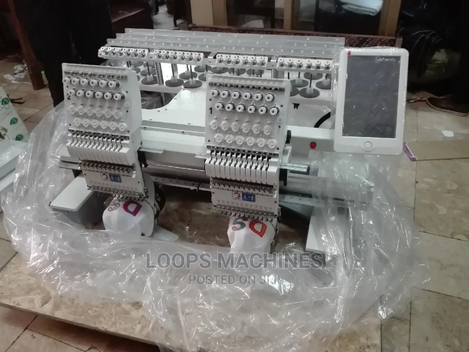 Double Head Embroidery Machine