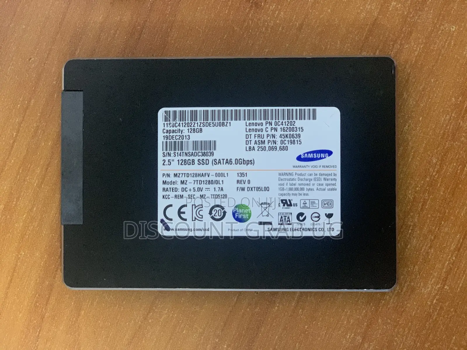 Samsung 128gb Sata Ssd