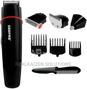 Geepas 7 in 1 Cordless Rechargeable Hair Trimmer