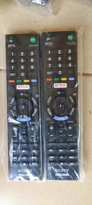 Sony Tv Remote Controls