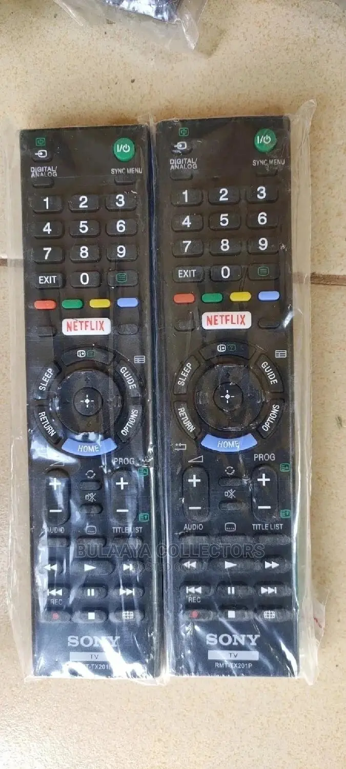 Sony Tv Remote Controls
