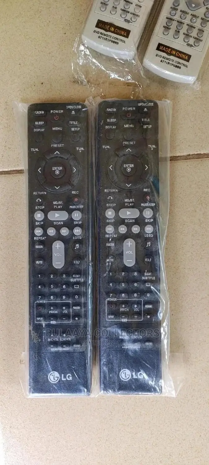 LG Home Theatre Remote Controls