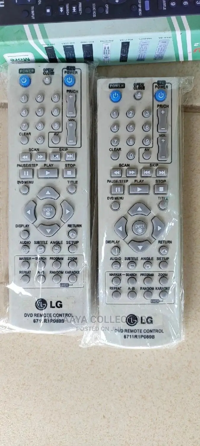 Lg Dvd Remote Controls