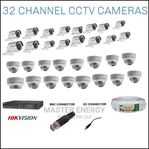 32 Channel 1080p CCTV Cameras Hikvision Full Kit