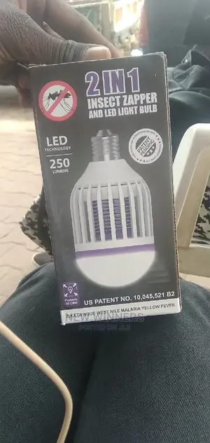 Insect Zapper and Led Light Bulb