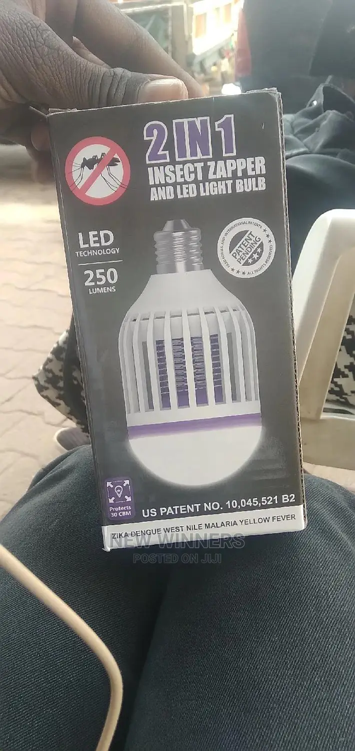 Insect Zapper and Led Light Bulb