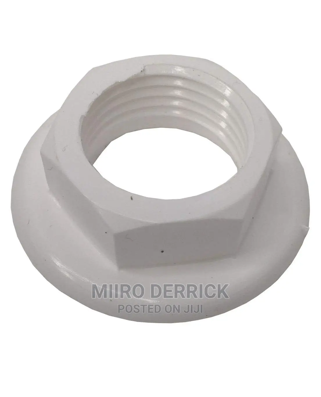 Plastic Taps and Back Nuts Chrome Nipple 1/2 Inch